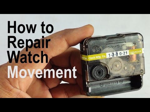 How to Repair Wall clock ORMOVE movement