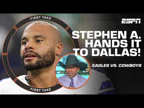 Stephen A. has to give the Dallas Cowboys 'CREDIT WHERE CREDIT IS DUE!' 🤝 | First Take