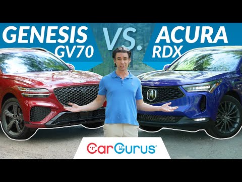 2022 Acura RDX Vs 2022 Genesis GV70 | A sport luxury showdown