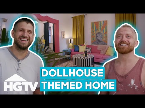 Keith & Evan Transform Former Duplex Into Dollhouse-Themed Family Home | Bargain Block