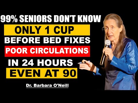 Seniors, Just 1 Cup of THIS Drink Increases Blood Flow in Feet & Leg Strength | Barbara O’Neill