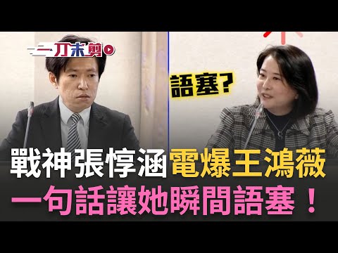 Uncut | Chang Tun-han's electric shock leaves Wang Hung-wei speechless! Wang Hung-wei criticizes ...