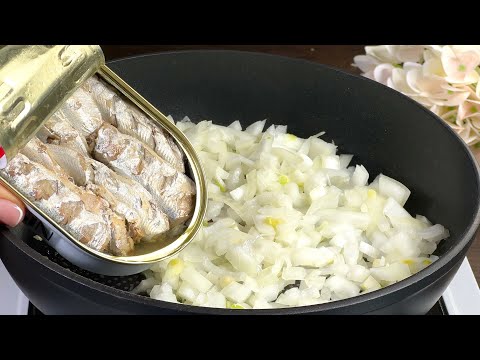 Do you have sardines and onions? Then make this recipe!