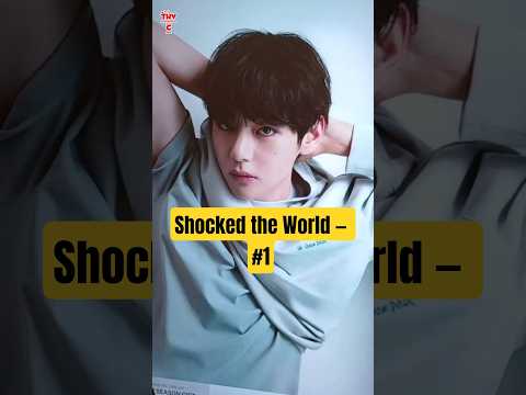 “Taehyung Just SHOCKED the World — #1 #kimtaehyung #bts #kpop #v #youtubeshorts #trending #btsarmy