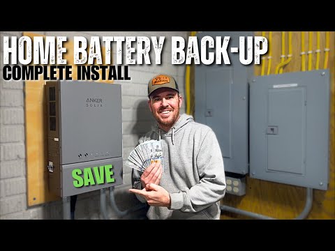 STEP by STEP Installation Of Auto Home Back-Up System | Anker SOLIX F3800