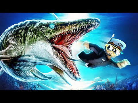 DINOSAUR LIFE of MOSASAURUS in ROBLOX