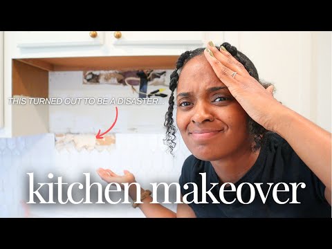 DIY BUDGET KITCHEN MAKEOVER EP 11 | I created a HUGE mess... | The Finale