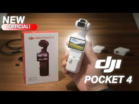 DJI Osmo Pocket 4 – OFFICIAL!