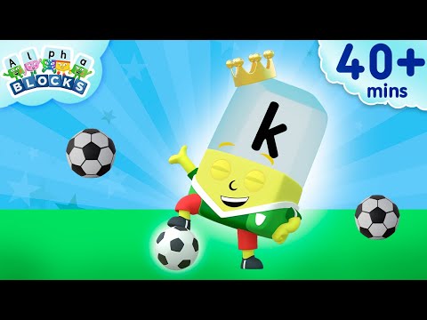 The Sportiest Spellings - Compilation ⚽ | Learn to Read and Spell | Alphablocks