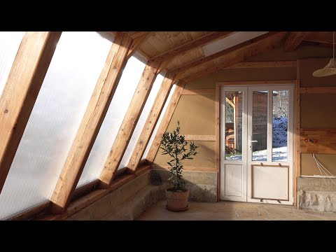 Clay Plaster, Infrared Heating Panels And More | Greenhouse Transformation Part 3