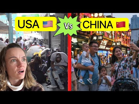 CHINA vs USA - Which Country is Safer? (Americans Won't Believe it)