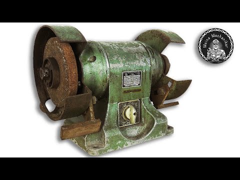 Oldtimer German Bench Grinder Restoration -  Restoration Videos