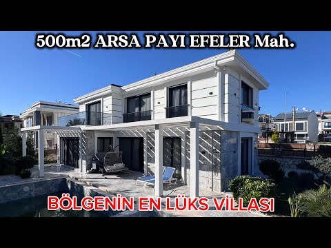 ✨ Köşe Parselde, 500 m² Arsa İçerisinde Sauna & Jakuziye Sahip Ultra Lüks Villa ✨