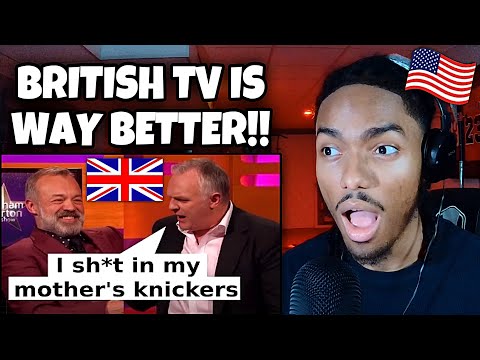 AMERICAN REACTS To The Graham Norton Show