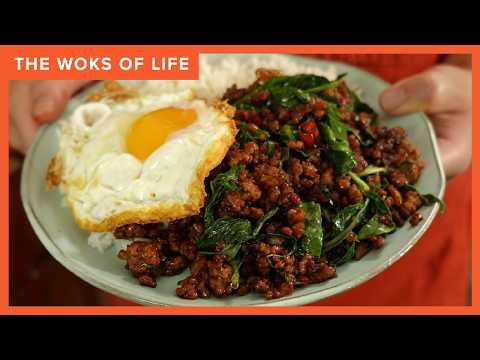 20-Minute Thai Basil Stir Fry - Ground Pork Pad Kra Pow | The Woks of Life