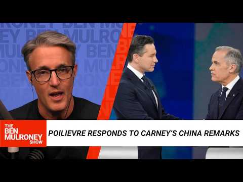 Poilievre responds to Carney avoiding China genocide questions