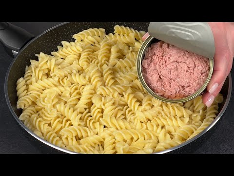 Nudeln mit Thunfisch ist besser als Pizza! Ich mache das für jede Party!