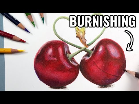 What is Burnishing in Colored Pencils? (And Why It Matters)