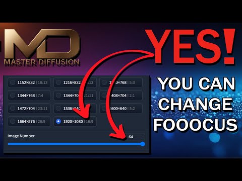 CHANGING the UI in FOOOCUS - speed up YOUR workflow