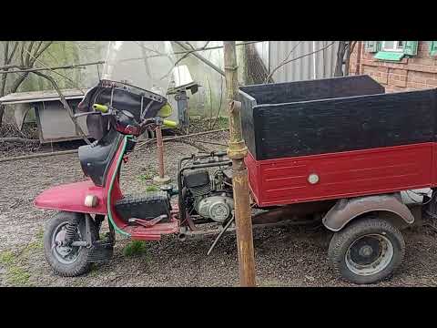 Глобальная переделка мотороллера МУРАВЕЙ