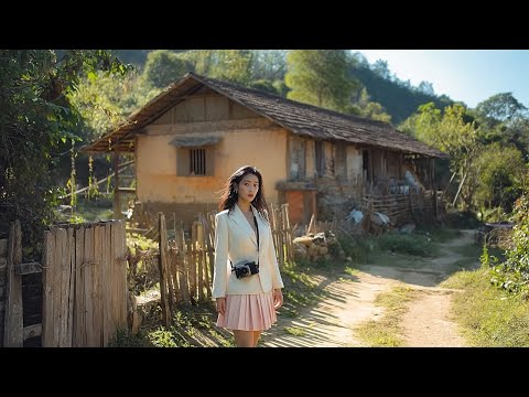 Beautiful Girl Transforms an Old Mountain House into a Spectacular Beauty| Kitchen and Yard Restored
