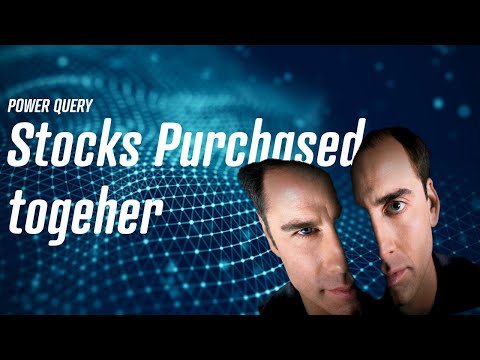 Power Query - Counting Stocks Purchased Together 🗡️