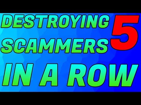 DELETING 5 SCAMMERS FILES IN A ROW!
