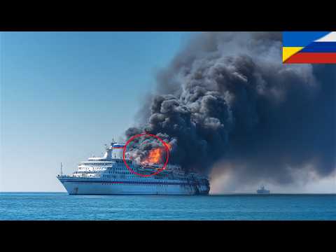 1 Minute Ago! US F-16 jets sink a North Korean cruiser carrying 15,000 troops to Russia.