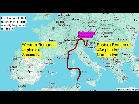 Grammatical shifts of the Romance languages
