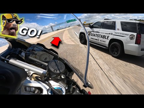 This Is What Happens When The Cops Come After Your Group Ride!