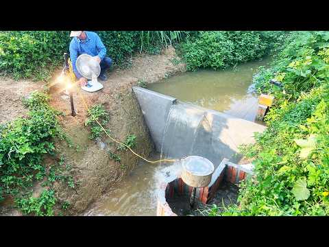 How to build a small 220V hydroelectric plant
