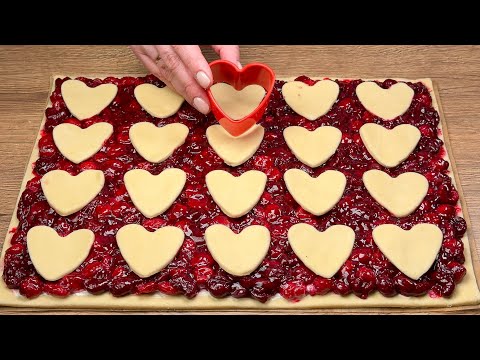 Ich backe das jedes Jahr zum Valentinstag. Ein virales Rezept in nur wenigen Minuten!