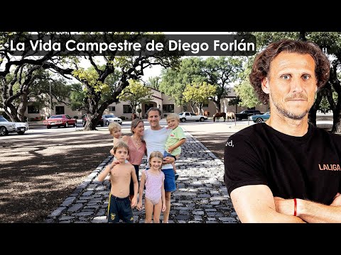 La Vida Campestre de Diego Forlán en Uruguay – Familia, Legado y su Vida Más Allá del Fútbol