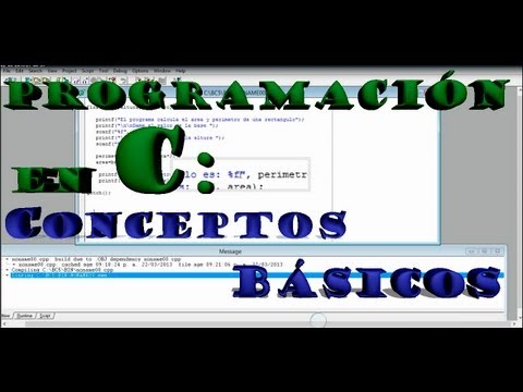 Programacion en C, Conceptos basicos, Primer programa yeah!