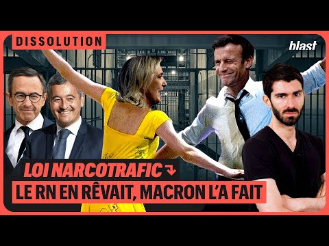 LOI NARCOTRAFIC : LE RN EN RÊVAIT, MACRON L’A FAIT