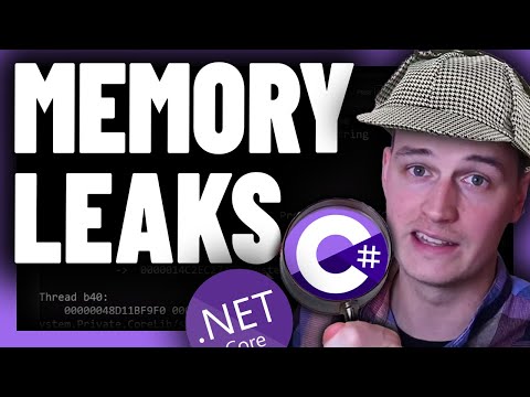 Finding MEMORY LEAKS in C# .NET Applications