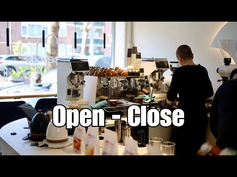 POV- 5 hours of a full barista shift (compilation)