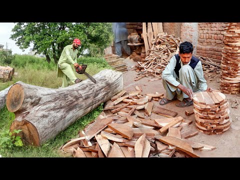 Amazing Process of Making Wooden Hotpot | Creative Woodworking Idea