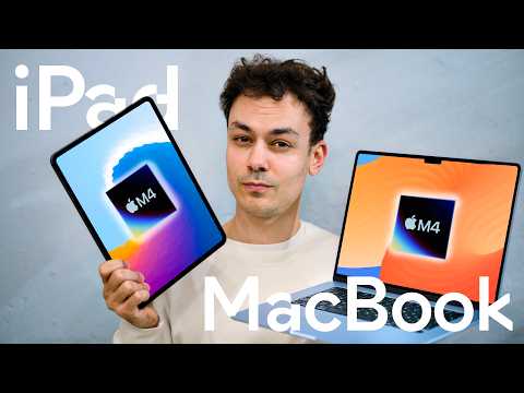Was ist überlegen?! iPad Pro M4 vs MacBook Air M4!