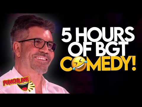 5 Hours Of HILARIOUS BGT Comedy! With Simon Cowell!