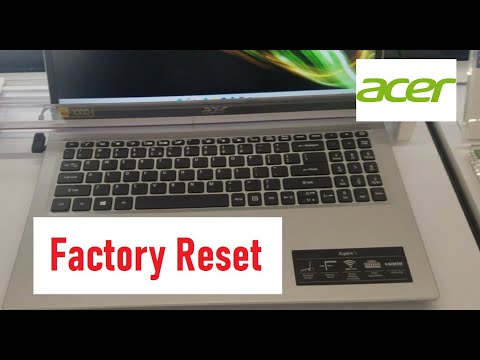 Full Factory Restore Acer Aspire Laptop Desktop (Windows 10 11 Swift Nitro Slim 5 1 3 A515 Reset)
