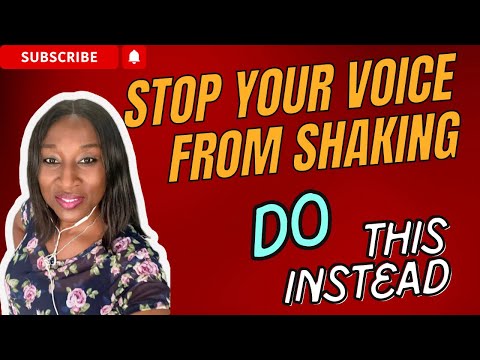 Struggling with a shaky voice when facing an audience? Try these 3 tips