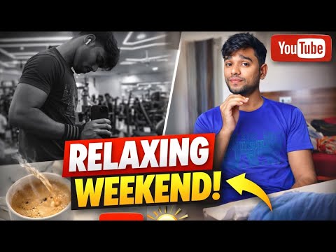 Relaxing Weekend Routine | Gym 💪 Coffee ☕ Chill Life | @Jkworld035 