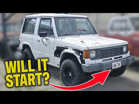 ABANDONED 15 Years RARE 4x4. Will it RUN and DRIVE 200 Miles Home?