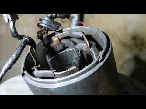 How to repair the fields of a starter