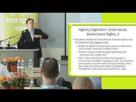 Columbia  Law School - Jeffrey Gordon - Hedge Funds Activism as Institutional Voice