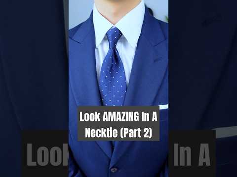3 Hacks to Look AMAZING in a Tie (Part 2) #shorts