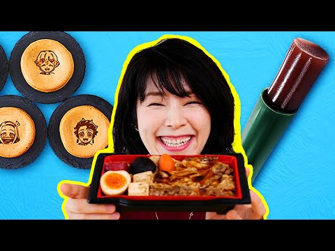 Japan's REAL LIFE Demon Slayer foods are AMAZING!
