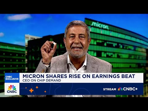 Micron CEO: AI is driving growth from data centers to edge