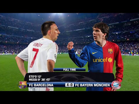 The Day Lionel Messi Singlehandedly Destroyed Ribéry and Bayern Munich